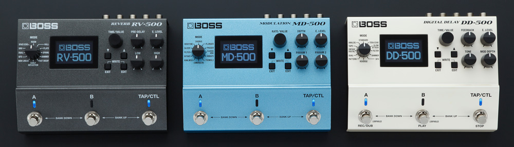 BOSS 500 Series: Extraordinary Sounds, Massive Creative Power 
