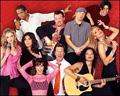The ten talented finalists (Jacquie, with guitar, lower right)