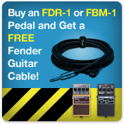 FDR-1/FBM-1 FREE Fender Guitar Cable